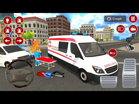American Emergency Ambulance Simulator - Android Gameplay