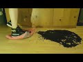Trample Doormat Pillow With Mud Under My Reebok Top Down Crush Fetish ASMR CRUSHFETISH 8989