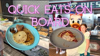 Fast Dining Options On The Disney Treasure | Marceline Market | Festival of Foods