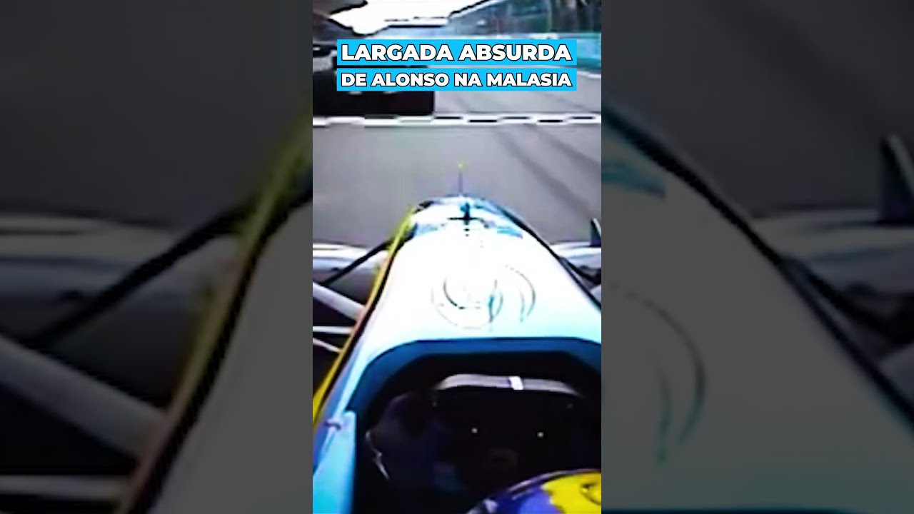 Alonso tava ON FIRE! 👀🔥