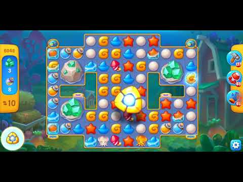 Fishdom. 6048 level no boosters and diamonds