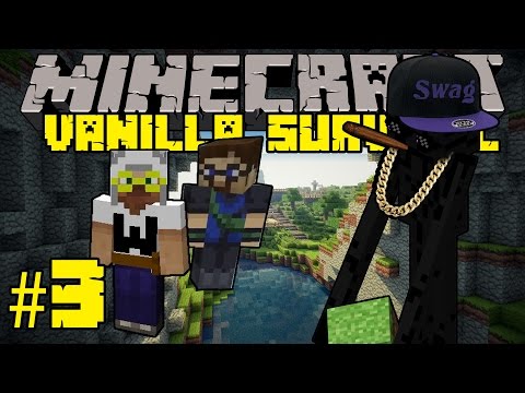 Minecraft Vanilla Survival - Episode 3 - ENDERMAN RAP...