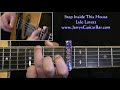 Lyle Lovett Step Inside This House Intro Guitar Lesson