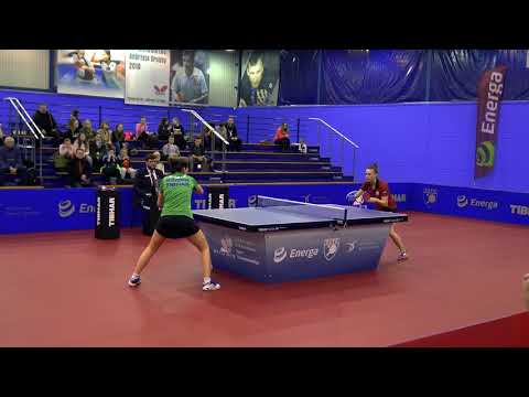 Natalia Partyka vs Alex Galic [Highlights] European Table Tennis Champion FULL HD