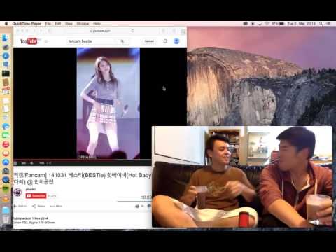 BESTie “Hot Baby“   Fancam Reaction