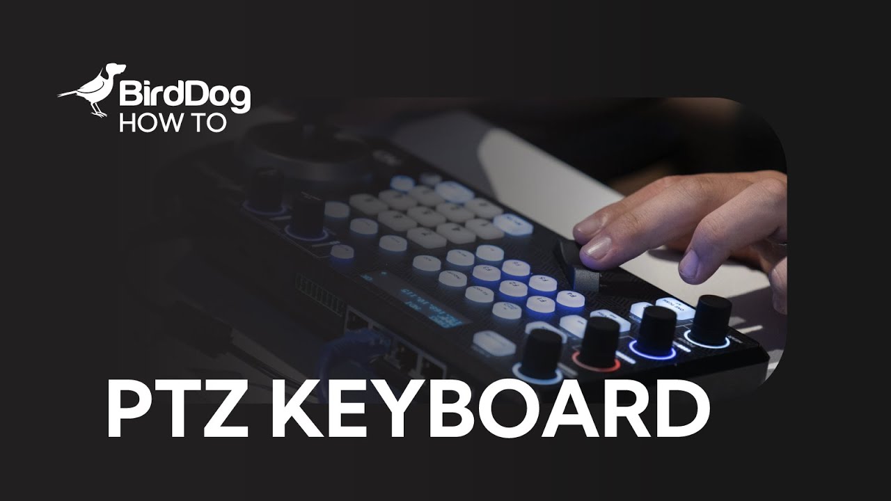 PTZ Keyboard How To - Joystick Calibration