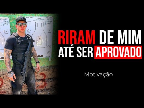 RIRAM DELE ATÉ SER APROVADO EM 2 CARGOS NA POLÍCIA CIVIL SP! MOTIVAÇÃO!