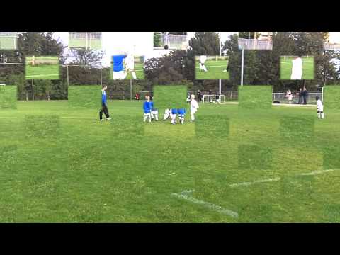 Buitenboys mini's wit - kobaltblauw