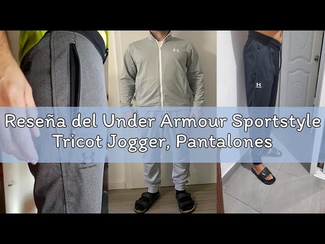 Vídeo relacionado con Under Armour Hombre SPORTSTYLE TRICOT JOGGER Pants