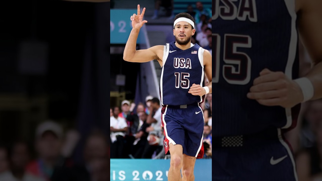 DBook’s Celebration 🧢🤣 #shorts #nba #teamusa #dbook
