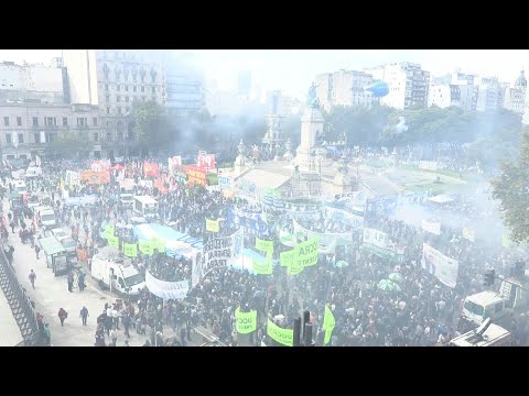 Milei faces third general strike in Buenos Aires against austerity policies | AFP