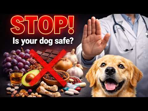 Stop Poisoning Your Dog! 🚫 Dangerous vs  Safe Human Foods + 10 Minute Recipe