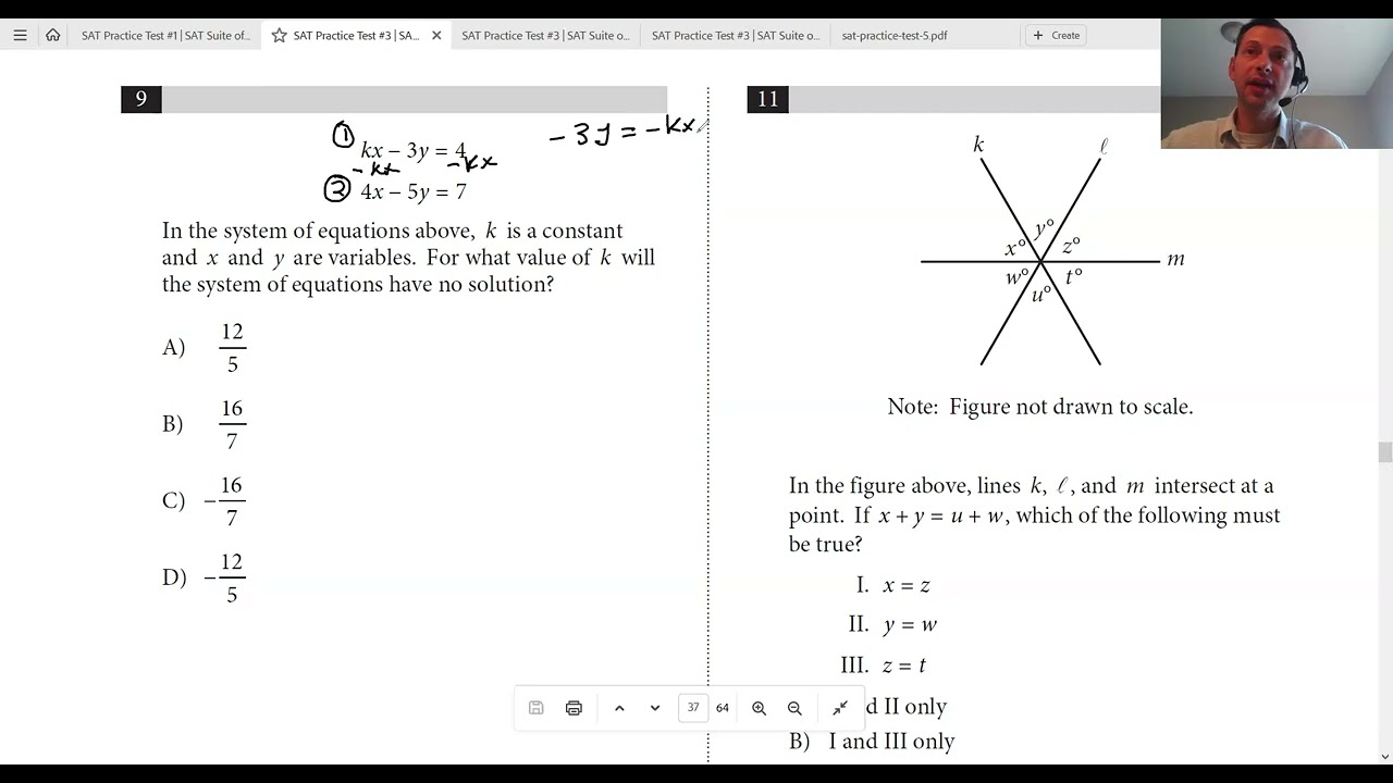 📐 Master SAT Math: Ace Linear Equation Questions Every Time! 🎯