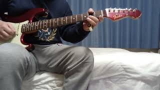 Jackson Browne/Red Neck Friend.David Lindley&#39;s part guitar cover.Open-E Tuning.