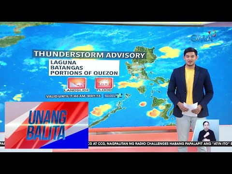 Weather update as of 7:09 AM (May 16, 2024) UB