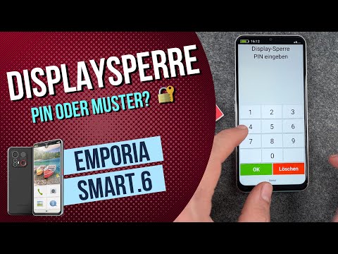 Emporia Smart 6 - Bildschirmsperre PIN und Muster • 📱 • 🀡 • ☡ • Anleitung | Tutorial