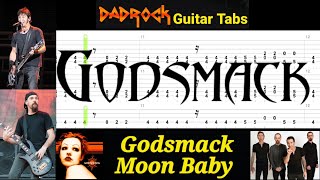 Moon Baby - Godsmack - Guitar + Bass TABS Lesson