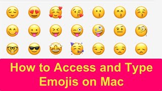 How to Access and Type Emojis on Mac?