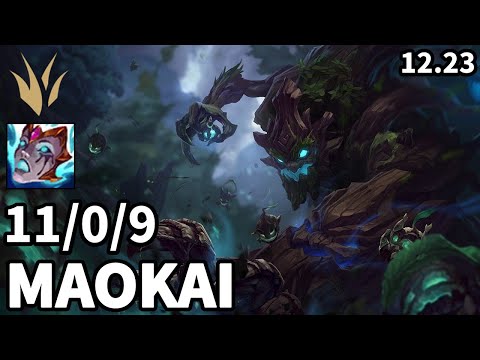 Maokai Jungle vs Zac - KR Challenger | Patch 12.23