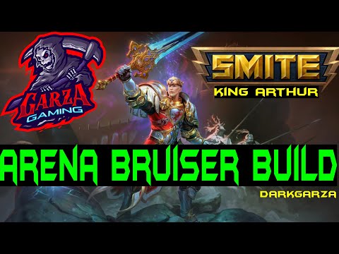 Arena King Arthur Bruiser Damage & Defense Build | Smite Season 7 King Arthur Damage Build