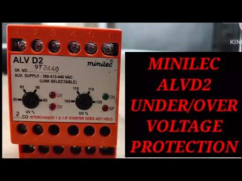 MINILEC ALV D2 PHASE FAILURE RELAY