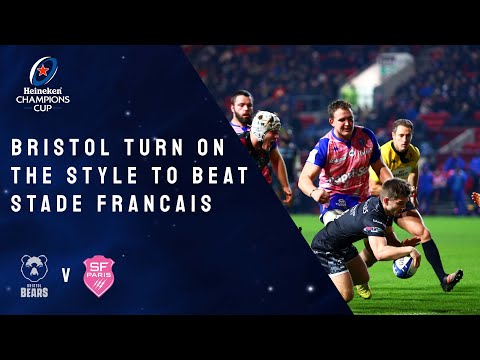Highlights - Bristol Bears v Stade Francais Paris Round 3 │Heineken Champions Cup Rugby 2021/22