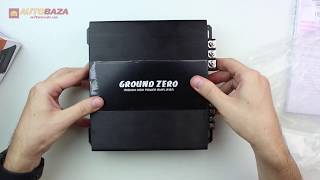 Ground Zero GZIA 2080HPX - відео 1