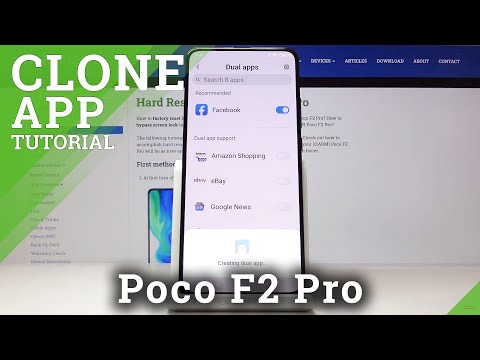 How to Clone Apps in Xiaomi Pocophone F2 Pro - Dual Apps Feature