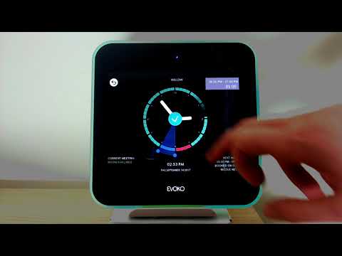 Evoko Liso - Booking a meeting with RFID and Pin
