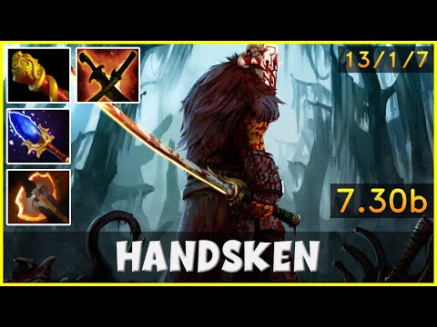 Handsken Juggernaut | Dota 2 Pro Gameplay - Dota 2 7.30b