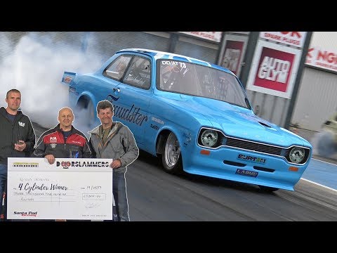 4 Cylinder Class at Doorslammers 2019 - Santa Pod Raceway