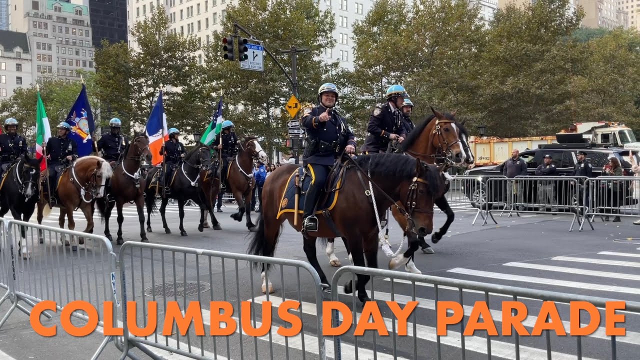 COLUMBUS DAY PARADE IN NYC!!!