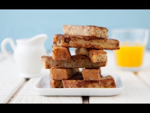 French Toast Sticks - Fun Breakfast Recipes - Weelicious