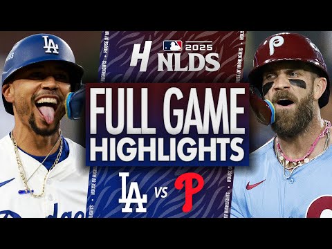 Los Angeles Dodgers vs Philadelphia Phillies - GAME 3 FULL HIGHLIGHTS | October 8, 2025 MLB Playoffs