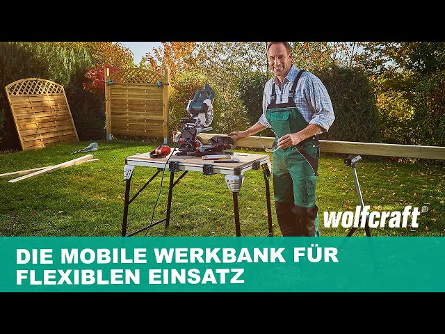 Wolfcraft Werkbank MASTER work 1600 (111 cm, 76.50 cm) - Galaxus | Werkbänke