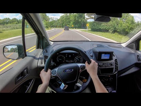 2021 Ford Transit Connect Cargo Van SWB - POV Test Drive (Binaural Audio)