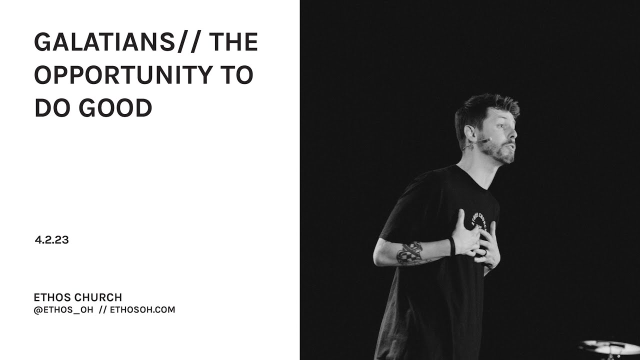 The Opportunity to do Good