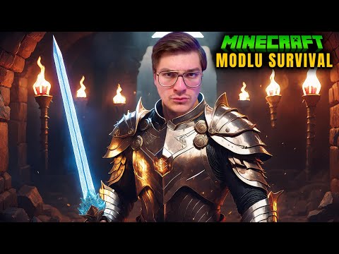 MINECRAFT MODLU SURVIVAL - EFSANE MODLAR BAŞLIYOR!
