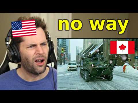 American Reacts to Canadian Military Digging Out Toronto (1999)