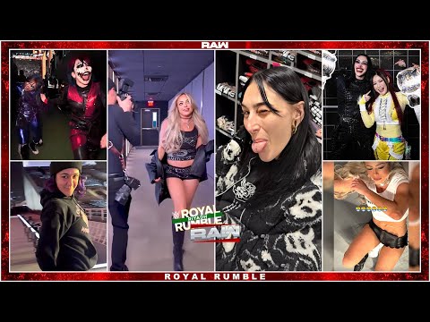 Behind RAW & ROYAL RUMBLE | WWE Superstars Behind the Scenes on RAW & Royal Rumble