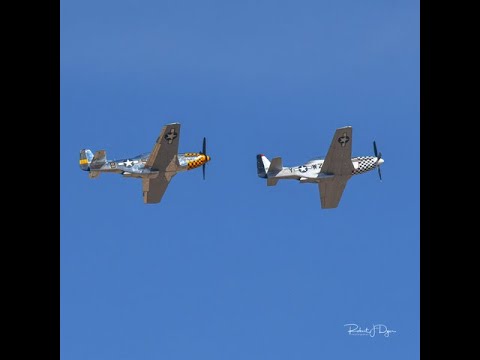 P-51 Mustang Heritage Flight Training