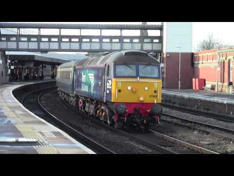 DRS 57002 ON 5Z28 TOUR ECS AT GLOUCESTER 100219