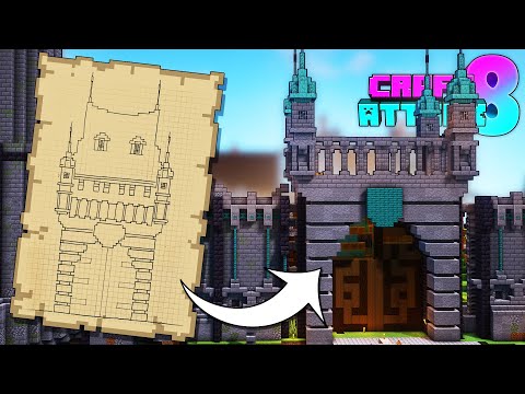 Pogwarts Tor - von der Skizze zum Bauwerk 🔨 Craft Attack 8 mit Croco #29