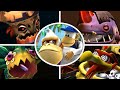 Donkey Kong Country Returns Playable Super Kongs Vs All Bosses