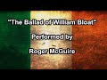 The Ballad of William Bloat