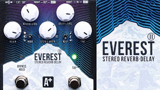 Video thumbnail for A+ by Shift Line Everest II Stereo Reverb-Delay by ShurSoma