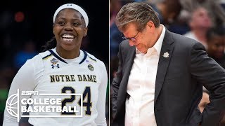 Notre Dame defeats UConn once again in the Women’s Final Four | NCAA Tournament Highlights