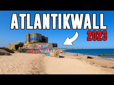 ATLANTIKWALL - EUROPA`S größter LOST PLACE! | Küstenbatterie Neville-sur-Mer 2023
