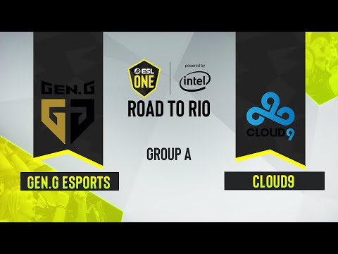 CS:GO -  Gen.G Esports vs. Cloud9 [Nuke] Map 2 - ESL One: Road to Rio - Group A - NA