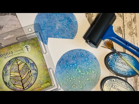 Technique Tuesday, Gel Press Play by Jo Rice #laviniastamps #gelpress